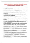 Chapter 4&5&colon; CRIJ 2313 Correctional Systems & Practices Exam Questions And Answers A&plus; Graded 