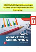 Solution manual for data analytics for accounting 3rd edition richardson