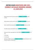 NSPIRE EXAM QUESTIONS AND 100&percnt; CORRECT DETAILED ANSWERS&sol; GRADED A&plus;&vert; 2025-2026
