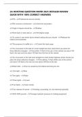 2A HOISTING QUESTION PAPER 2025 DETAILED REVIEW GUIDE WITH 100&percnt; CORRECT ANSWERS