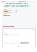 PMT 4800V PRACTICE EXAM ACTUAL QUESTIONS AND CORRECT ANSWERS &vert; GRADED A&plus; &vert; NEW 2025-2026 UPDATE &lpar;DAU&rpar;