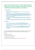 WEST COAST EMT BLOCK 4 LATEST 2025-2026 EXAM  200 QUESTIONS AND CORRECT DETAILED ANSWERS  &lpar;VERIFIED ANSWERS&rpar; &vert;ALREADY GRADED A&plus;