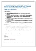 NP ROLE FINAL EXAM LATEST 2025-2026 ACTUAL  EXAM TEST BANK 270 QUESTIONS AND CORRECT  DETAILED ANSWERS &lpar;VERIFIED ANSWERS&rpar; &vert;ALREADY GRADED A&plus; 
