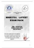 MNB3701 LATEST EXAM APCK &lbrack;DETAILED QUESTIONS AND ANSWERS&rsqb;
