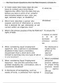 No Fear Exam Questions And Verified Answers &vert; Grade A&plus;