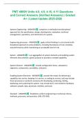 PMT 4800V Units 4&period;8&comma; 4&period;9&comma; 4&period;10&comma; 4&period;11 Questions and Correct Answers &lpar;Verified Answers&rpar; &vert; Graded A&plus; &vert; Latest Update 2025-2026