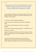 Herzing University NSG 223 Med Surg II Exam 1&comma;2&comma;3 And Final Bundled Exams Newest 2025&sol;2026 Complete Questions And Correct Detailed Answers &lpar;Verified Answers&rpar; &vert;Brand New Version&excl;&excl;