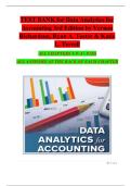 Test Bank for Data Analytics for Accounting&comma; 3rd Edition