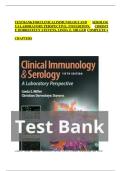 Test Bank For Clinical Immunology and Serology A Laboratory Perspective Fifth Edition by Christine