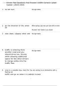 Drivers Test Questions And Answers &lbrace;100&percnt; Correct&rcub; Latest Update &vert; 2025-2026