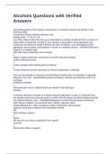 OCR A Level Chemistry Paper 2 - Synthesis and Analytical Techniques Questions with Accurate Answers