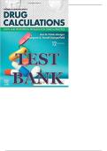 Test Bank Brown and Mulholland&rsquo;s Drug Calculations&comma; 12th Edition by Ann Tritak-Elmiger&comma; and Margaret Daingerfield