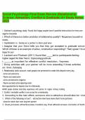 Social Psychology Final Exam Review &lpar;Relationship Science&comma; Attraction&comma; Conflict & Gratitude&rpar; A&plus; Study Notes 2025&period;pdf