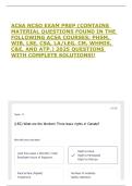 ACSA NCSO EXAM PREP &lpar;CONTAINS MATERIAL QUESTIONS FOUND IN THE FOLLOWING ACSA COURSES&semi; PHSM&comma; WIB&comma; LSE&comma; CSA&comma; LA&sol;LEG&comma; CM&comma; WHMIS&comma; C&E&comma; AND ATP&period;&rpar; 2025 QUESTIONS WITH COMPLETE SOLUTIONS&excl;&excl;