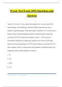 Praxis Test Exam 2026 Questions and Answers