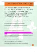 ATI FUNDAMENTALS PROCTORED  EXAM 2&comma; ATI FUNDAMENTALS RETAKE&comma;  ATI FUNDAMENTALS PROCTOR&comma;  PROCTOR PREP 2025&sol;2026 COMPLETE  350 QUESTIONS AND CORRECT  ANSWERS &vert;ALREADY GRADED A&plus; 