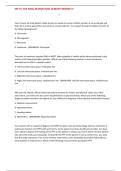 NR 511 CEA FINAL EXAM&vert;ACTUAL150Qs&As&vert;&vert;ALREADY GRADED A&plus;