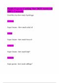 Panda Express Cooking Test 2025&vert; Answered 100&percnt; Correctly