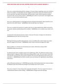 NURS 6500 FINAL EXAM &vert;ACTUAL SUMMER UPDATE WITH 260 Qs&As&vert;ALREADY GRADED A&plus;