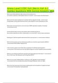 Ammo Level 5 CDC Vol1 &lpar;Not In Vol1 & 2 Combo&rpar; Questions With Correct Answers 2025