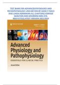 Test Bank Advanced Physiology And Pathophysiology: Essentials For Clinical Practice, 2nd Edition Nancy C. Tkacs,Linda L. Herrmann All Chapters 1-17