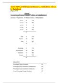 Test Bank For Personal Finance&comma; 2nd Edition Vickie L&period; Bajtelsmit All Chapters 1-14