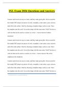 IXL Exam 2026 Questions and Answers