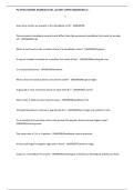 PA EFDA BOARD EXAM&vert;ACTUAL 180QS&As&vert;LATEST UPDATE&vert;GRADED A&plus;