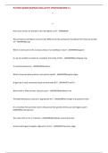 PA EFDA BOARD EXAM&vert;ACTUAL 180QS&As&vert;LATEST UPDATE&vert;GRADED A&plus;