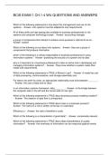 BCIS EXAM 1 CH&period;1-4 WU QUESTIONS AND ANSWERS