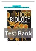 Test Bank for Microbiology&colon; An Introduction 14th Edition by Gerard J&period; Tortora All Chapters 1-28