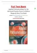Applied Pathophysiology for the Advanced Practice Nurse 1st edition by dlugasch story test bank
