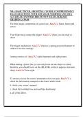 NRA BASIC PISTOL SHOOTING COURSE COMPREHENSIVE  EXAM QUESTIONS WITH DETAILED VERIFIED AND 100&percnt;  ACCURATE ANSWERS BRAND NEW EXAM ALREADY  GRADED A&plus; PASS 