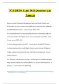 NYS BEFO Exam 2026 Questions and Answers