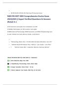 NGN RN EXIT HESI Comprehensive Evolve Exam 2024&sol;2025 &vert; Expert Verified Q&A &vert; Graded A&plus;