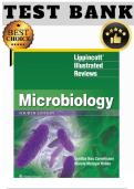Test Bank for Lippincott Illustrated Reviews&colon; Microbiology&comma; 4th Edition &lpar;Cornelissen&comma; Hobbs&rpar; &vert; All Chapters &lpar;1&ndash;34&rpar; &vert; 2025 Version