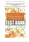 Test Bank for Philosophies and theories for Advanced Nursing Practice 3rd Edition by Janie B&period;Butts and Karen L&period; Rich