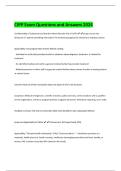 IPP-E Certification from IAPP Questions and Answers 100&percnt; Solved