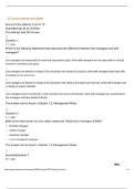 MGT 330 University Of Arizona Quiz History Week 1 Questions And Answers With Verified Study Solutions 2025-2026 Updates