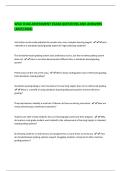 WGU D184 ASSESSMENT EXAM QUESTIONS AND ANSWERS  &lpar;2025&sol;2026&rpar; 