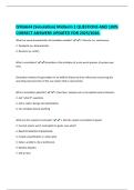 ISYE6644 &lpar;Simulation&rpar; Midterm 1 QUESTIONS AND 100&percnt;  CORRECT ANSWERS UPDATED FOR 2025&sol;2026&period; 