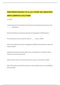 MASTERING BIOLOGY CH 2&comma;3&comma;4&comma;5 STUDY AID QUESTIONS  WITH COMPLETE SOLUTIONS 