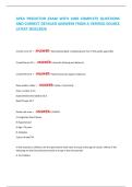 VATI GREEN LIGHT PREDICTOR LATEST  2025 ACTUAL EXAM WITH 200 QUESTIONS  AND CORRECT DETAILED ANSWERS  ALREADY GRADED A&plus; 