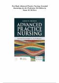 Advanced Practice Nursing&colon; Essential Knowledge for the Profession &ndash; 5th Edition by Susan M&period; DeNisco &vert; Complete Test Bank &lpar;Chapters 1&ndash;30&rpar;
