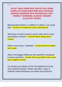 NU 641 FINAL EXAM 2025&sol; 2026 ACTUAL EXAM  COMPLETE EXAM QUESTIONS WITH DETAILED  VERIFIED ANSWERS WITH RATIONALES &lpar;100&percnt;  CORRECT ANSWERS&rpar; &sol;ALREADY GRADED  A&plus;&vert;&vert;LATEST EXAM&excl;&excl;&excl;