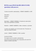 BCBA exam-&lpar;PASS the BIGABA EXAM&rpar; questions with answers