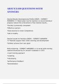 ABAT EXAM QUESTIONS WITH ANSWERS
