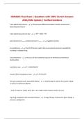 GMS6401 Final Exam &vert; Questions with 100&percnt; Correct Answers 2025&sol;2026 Update &vert; Verified Solutions
