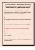 AU 60 Final Exam &lpar;2025&sol;2026&rpar; &ndash; 2 Versions &plus; 600 Practice Questions with Verified Answers