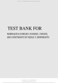 Marriages & Families&colon; Changes&comma; Choices&comma; and Constraints &ndash; Nijole V&period; Benokraitis &ndash; Latest 2025&sol;2026 100&percnt; Verified Correct Revised Edition Test Bank